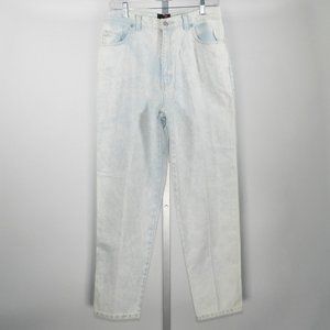 VTG Women's Sasson Sz 14 Petite Stone Washed Jeans